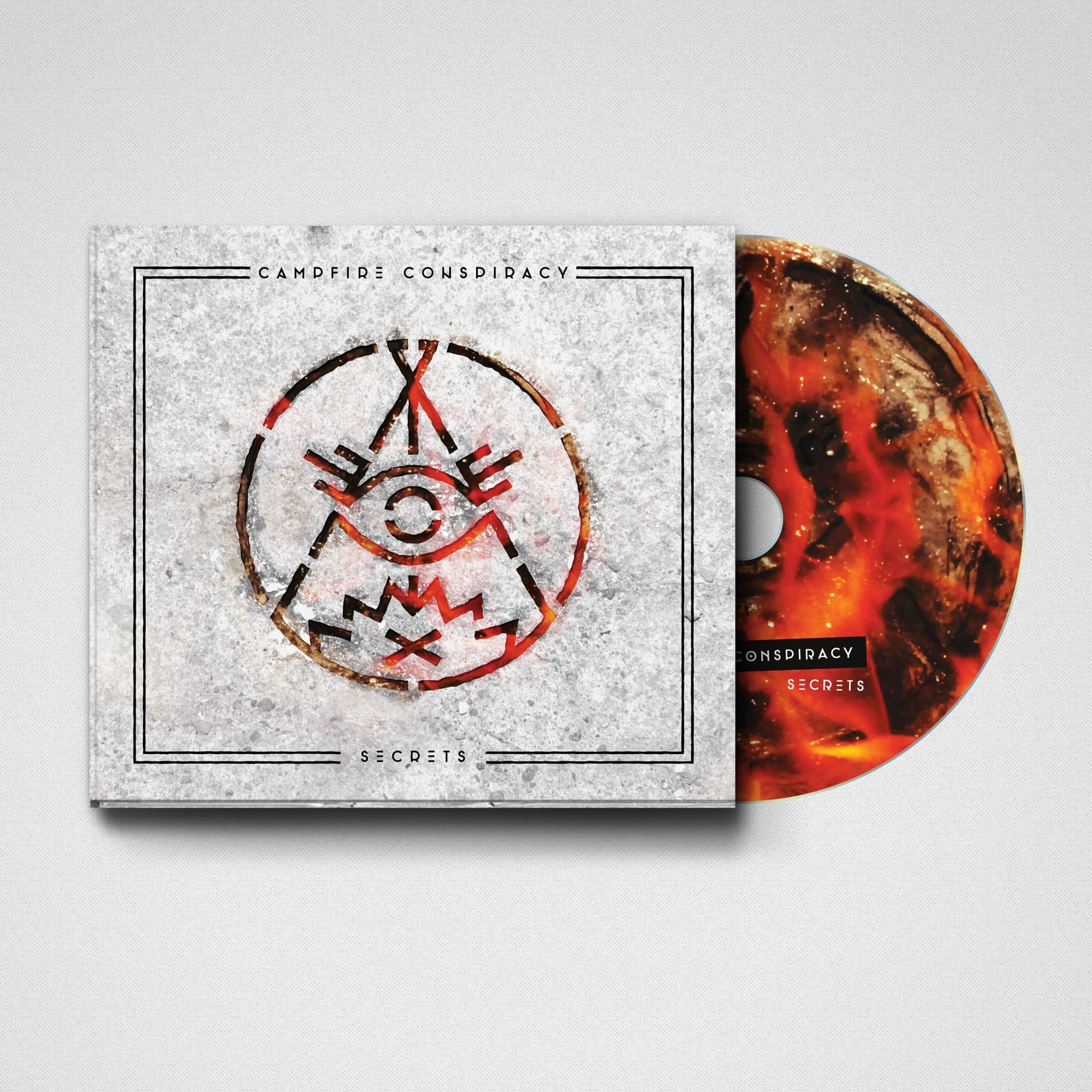 Campfire Conspiracy digipak artwork