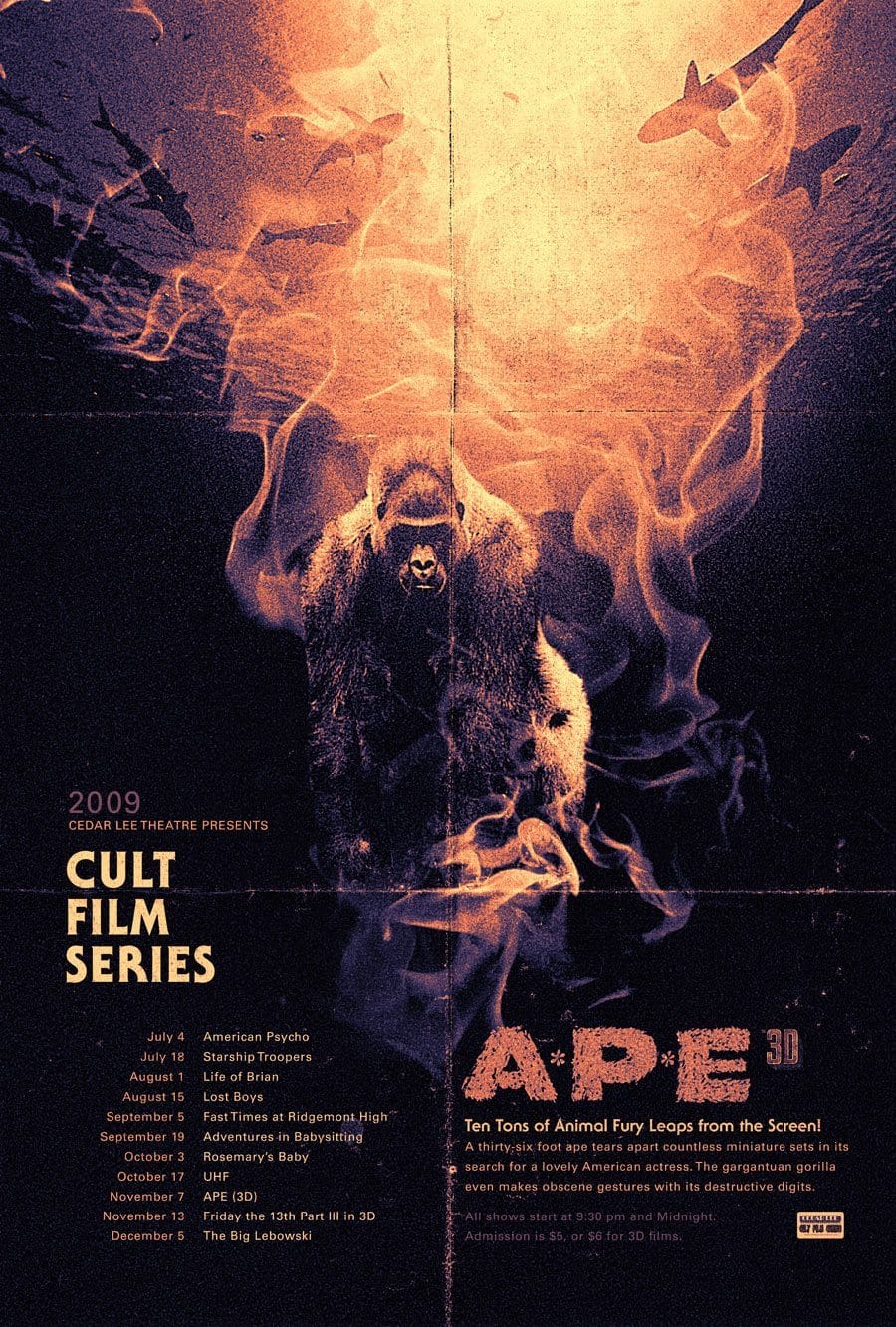 Cult Film Series - APE - movie poster