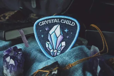 Crystal Child patch for Starseeds and Lightworkers