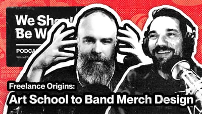 Freelance Origins: Art School to Band Merch Design | WSBW 03