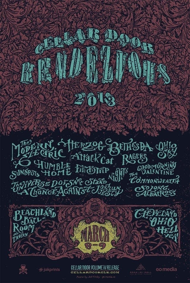 Cellar Door Rendezvous - Gigposter