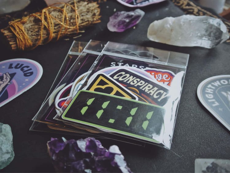 Sticker bundle product from Starseed Supply Co