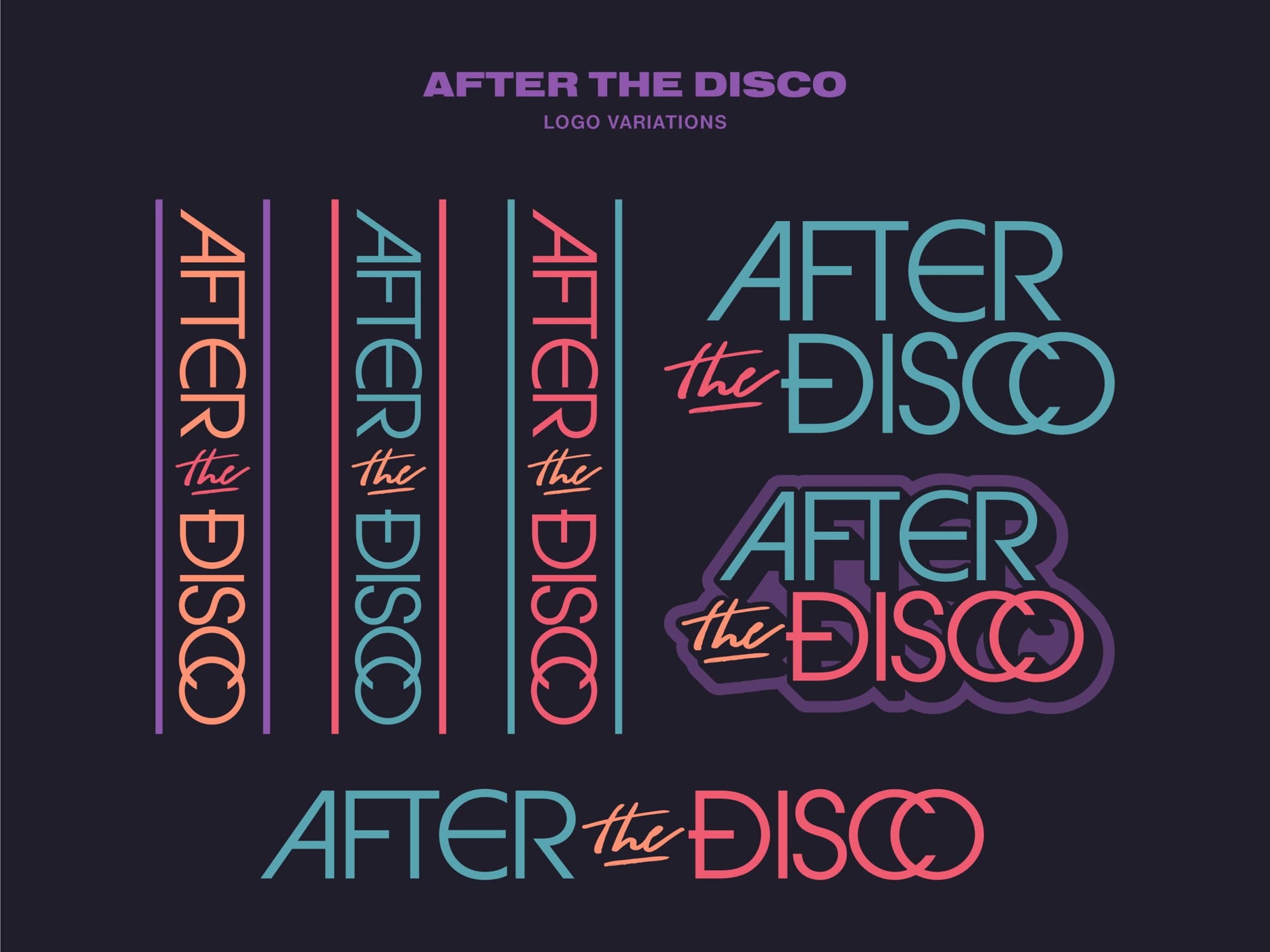 After the Disco logo variations