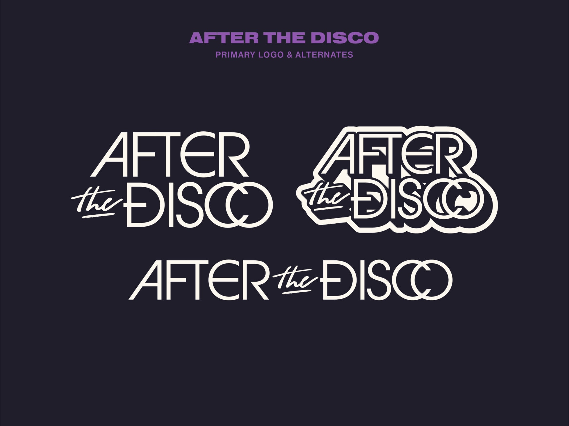 After the Disco logos