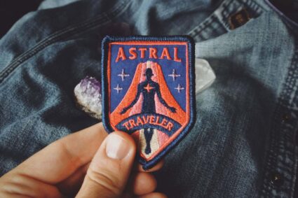Astral Traveler Patch in hand
