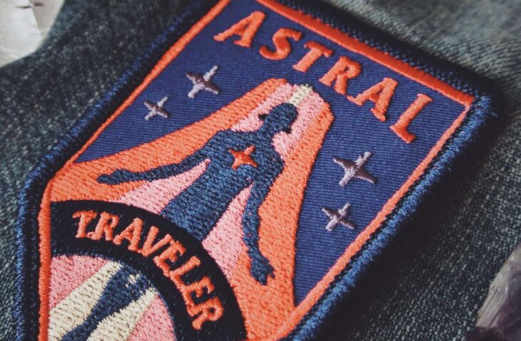 Astral Traveler Patch close up