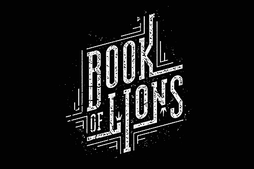 Book of Lions – Lettering