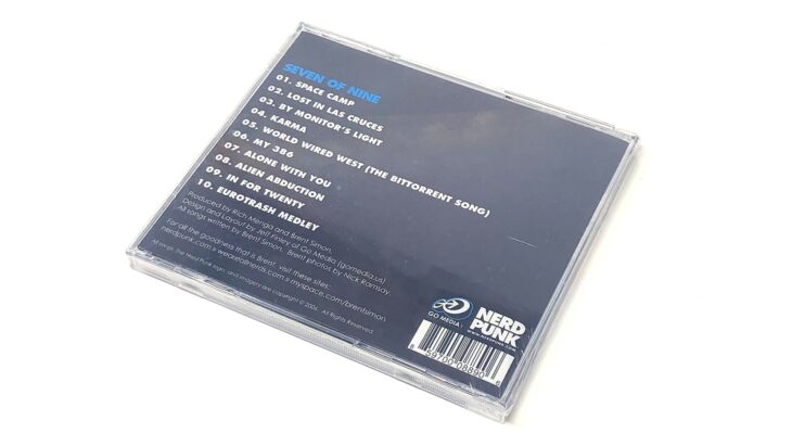 Brent Simon - Seven of Nine - Factory Sealed CD - back