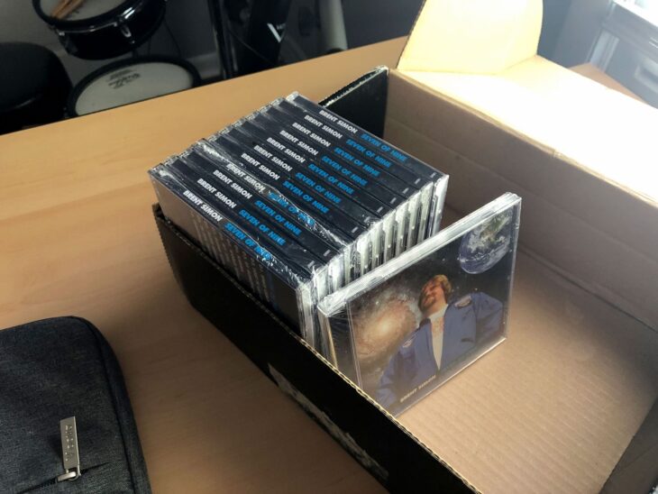 Brent Simon - Seven of Nine - Factory Sealed CD - stash