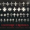 Esoteric crosses vector pack