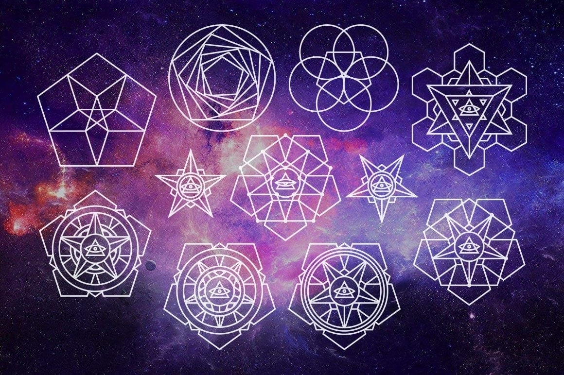 Sacred Geometry Complete Vector Collection Jeff Finley