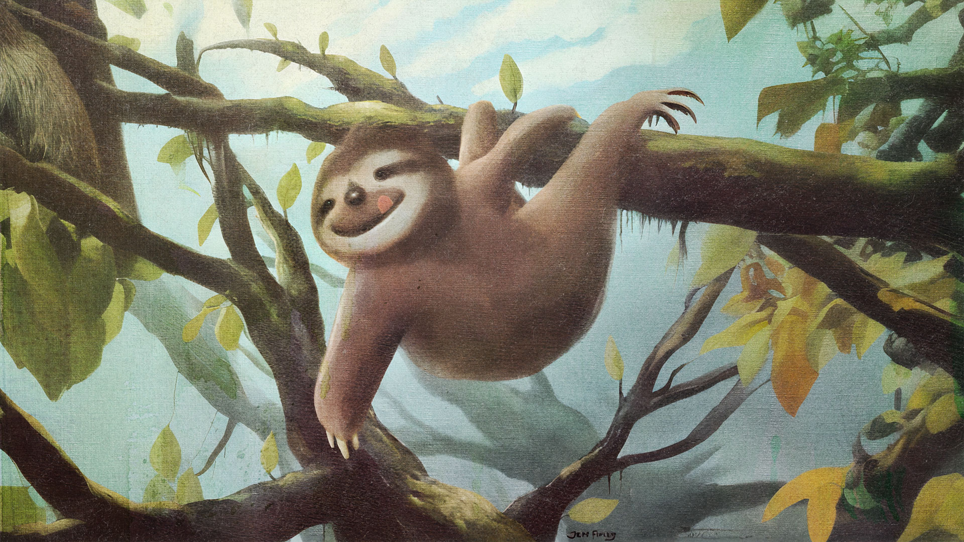 Just a Sloth on a Mystical Journey