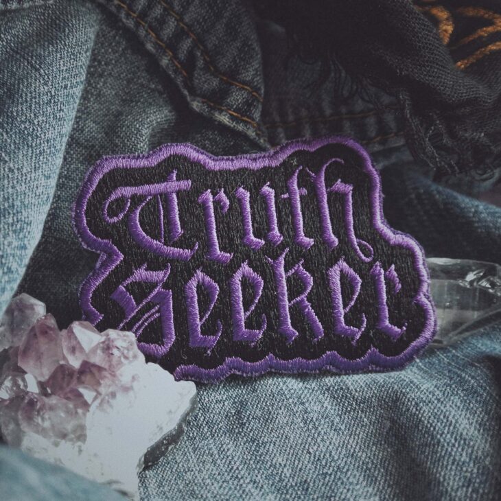 Truth Seeker Patch - Purple