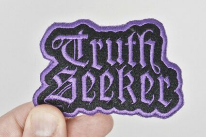 Truth Seeker Patch - Purple